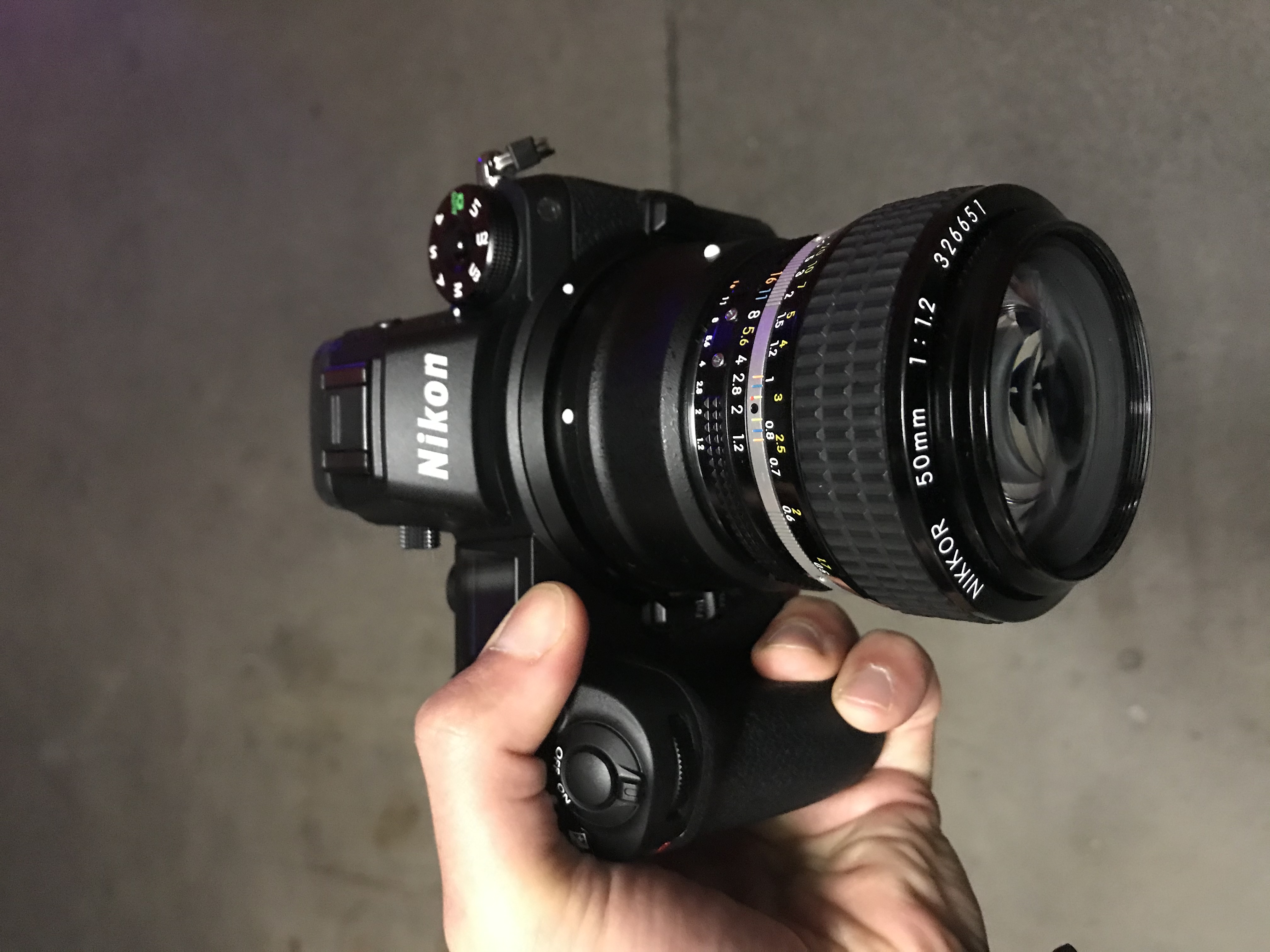 Nikkor 50mm f/1.2 AI-S on the Z6